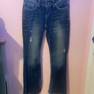 BKE Denim Boot Cut High Waisted Jeans